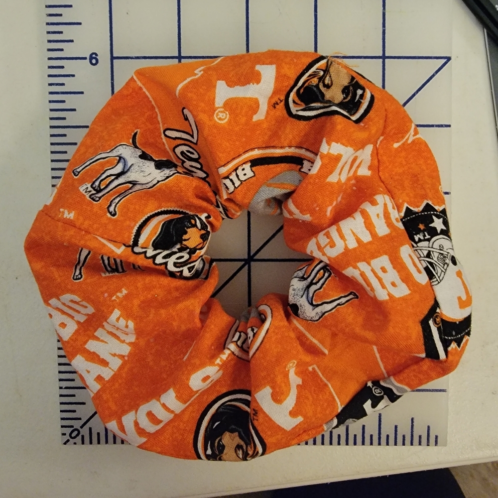 Handmade TN Vols Hair Scrunchie